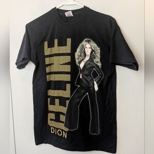 CELINE DION World Tour 2008 Fruit Of The Loom Size Small Unisex 100% Cotton